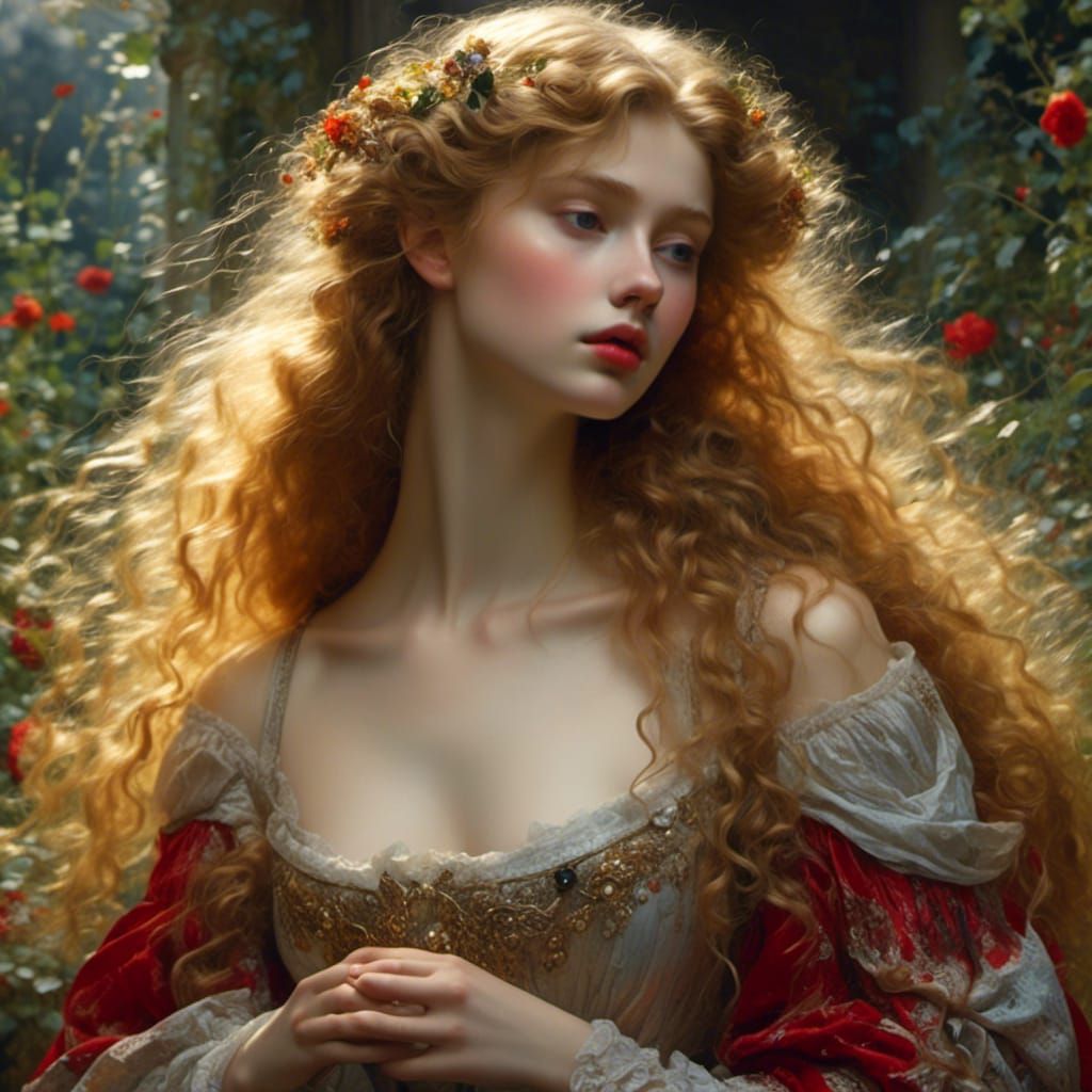 <lora:Pre Raphaelite:1.0>