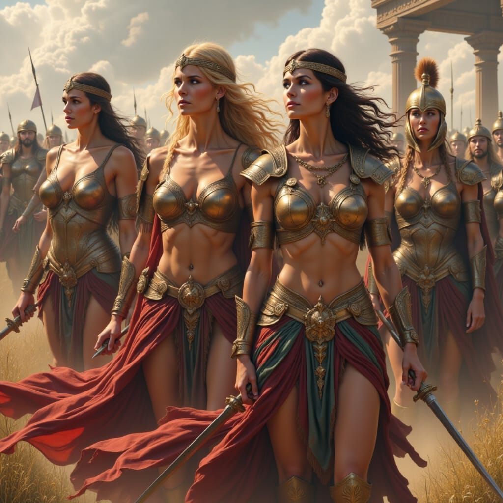 Goddesses of War: Beautiful Battle Babes