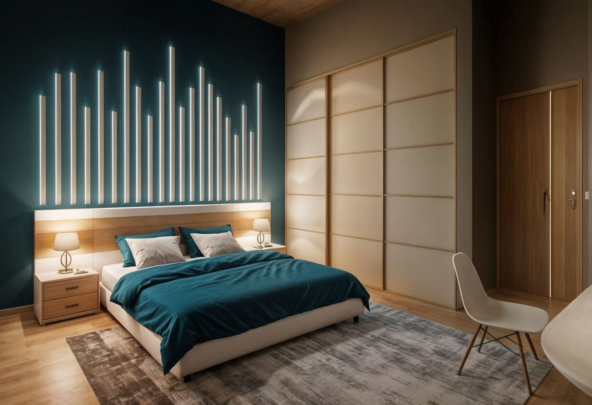 Cozy Realistic Bedroom with Natural Lighting