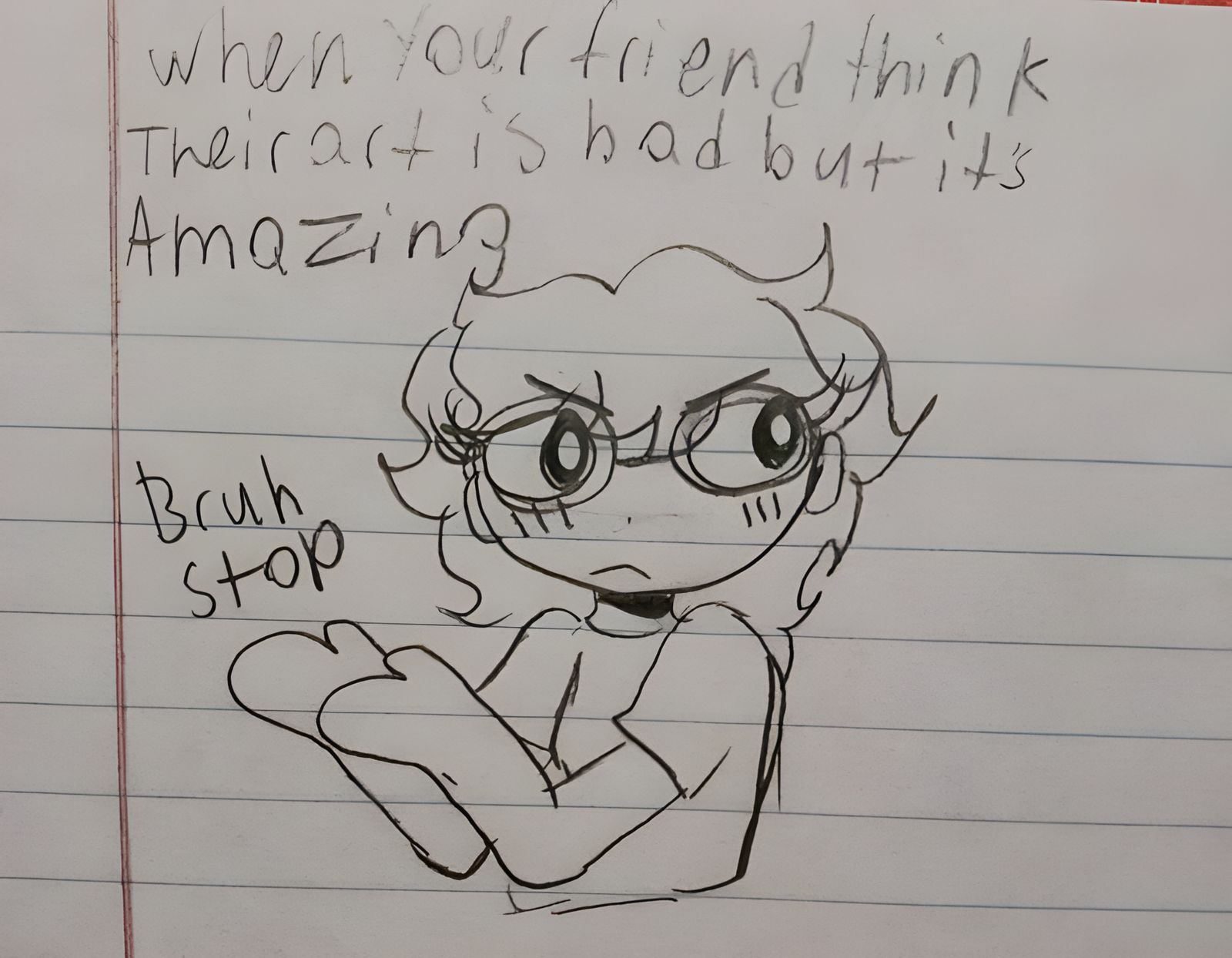 AI Generated Cartoon Meme Drawing