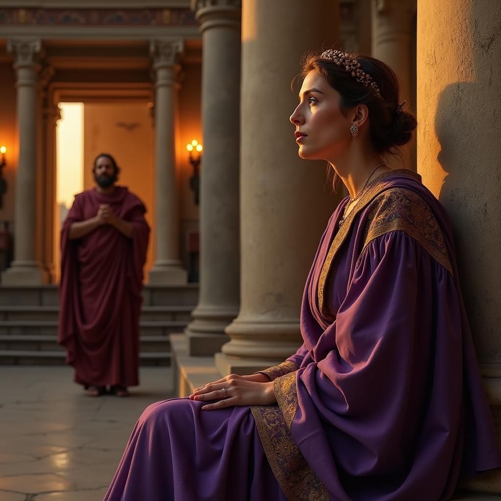 Lydia Listens to Saint Paul: Classical Art