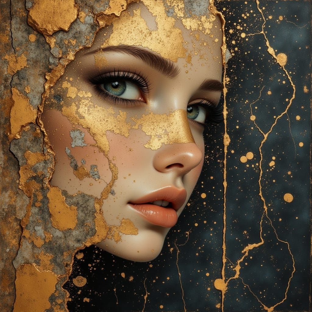 Divine Oil and Shar Style Abstract Art