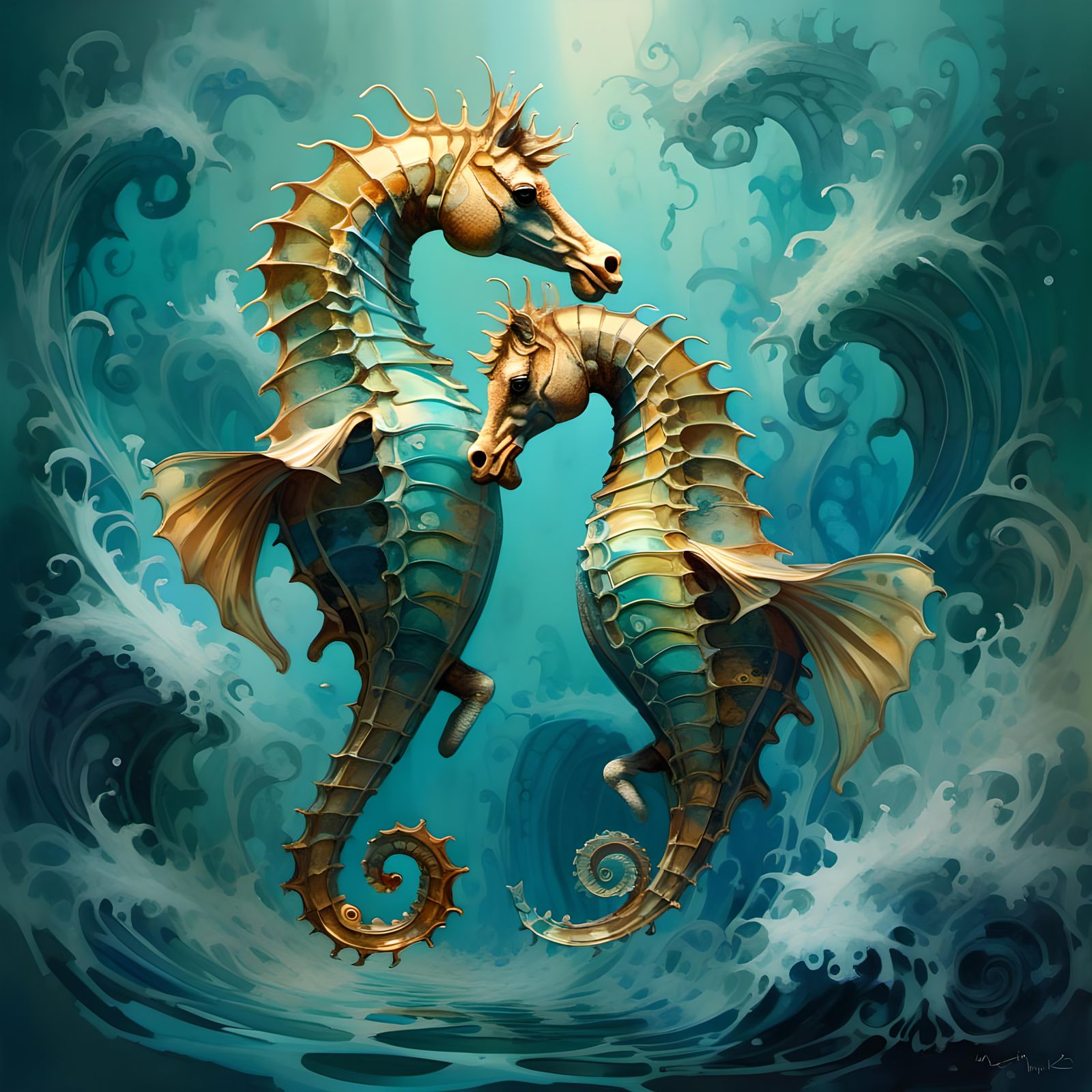 SEAHORSE  32 NUZZLE