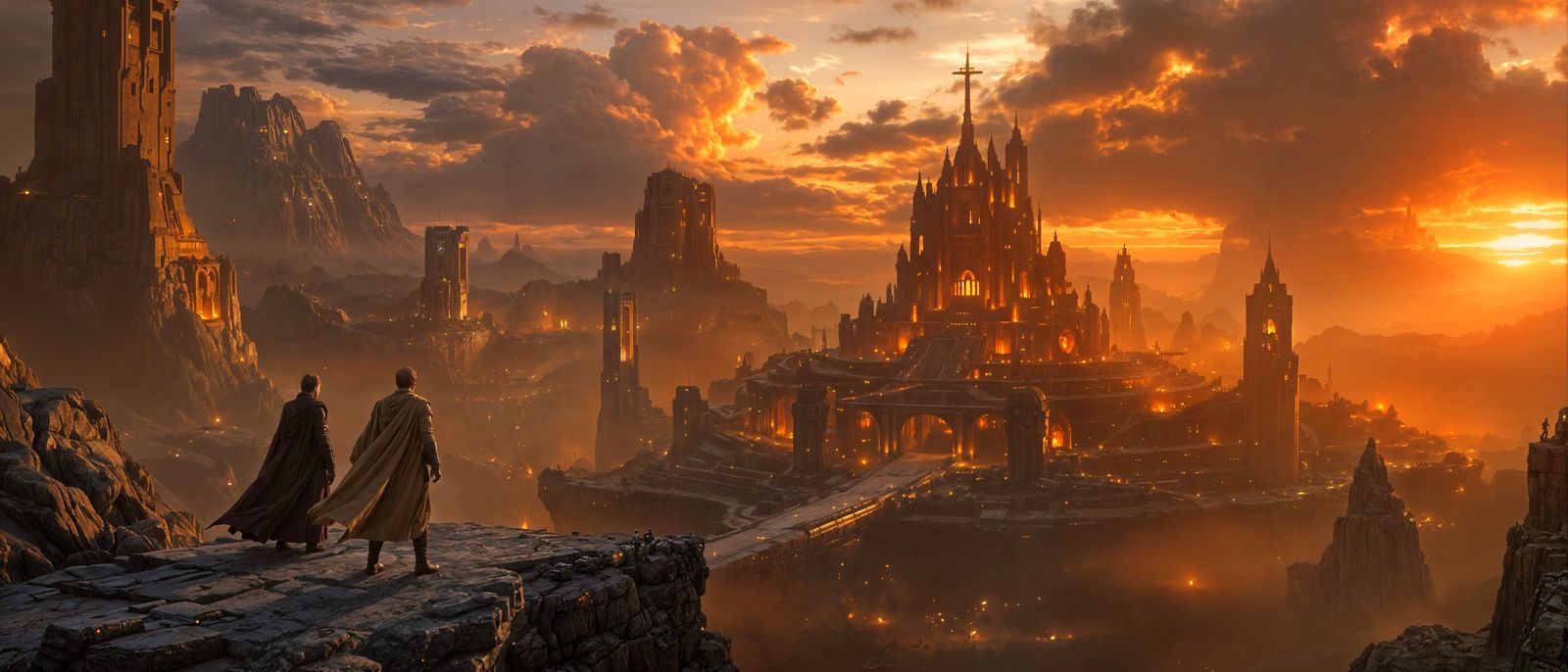 Star Wars Jedi in Epic Cinematic Digital Art