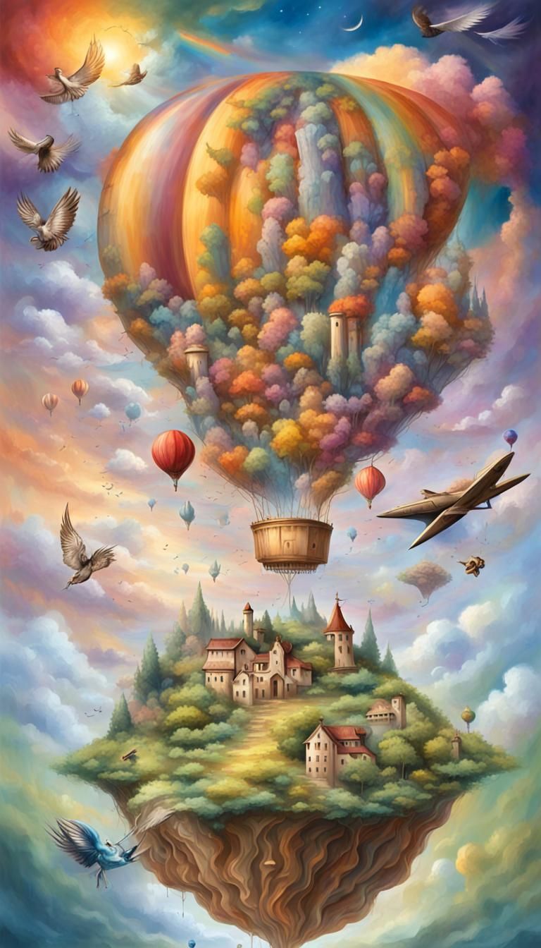 Boundless Creativity of Imagination Realm