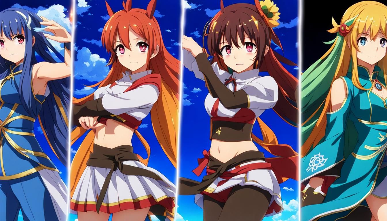 Moe Anime Girls: Elemental Personifications