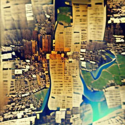 AI Interpretation of New York City