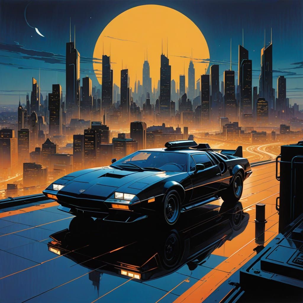 Ethereal Synth-Pop Concert Under City Skies