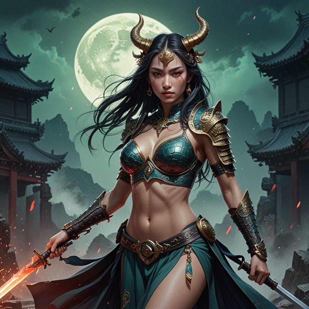 Sloth Dynasty Samurai Warrior Engages Mystical Belly Dancer....