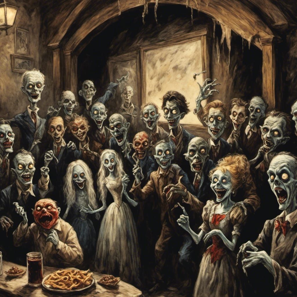 Class reunion for the dead folk.