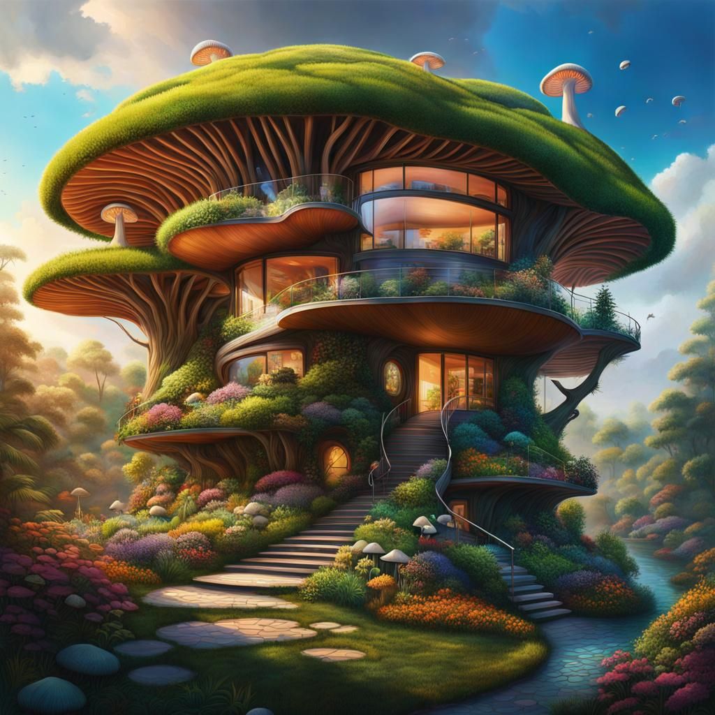 Abstract Home Architecture