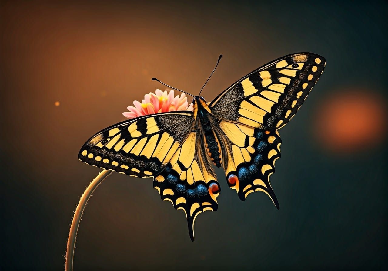 Swallowtail Butterfly Fine Art Portrait