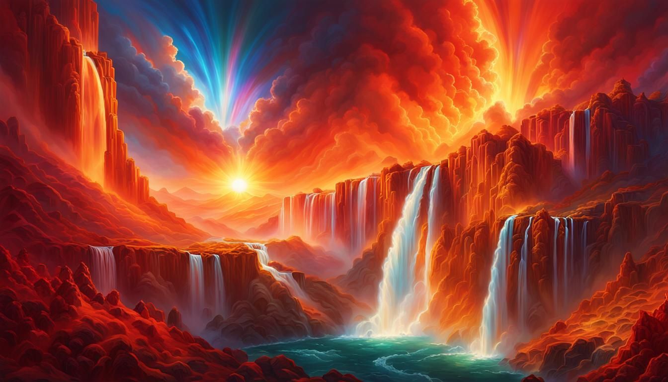 Waterfall Landscape