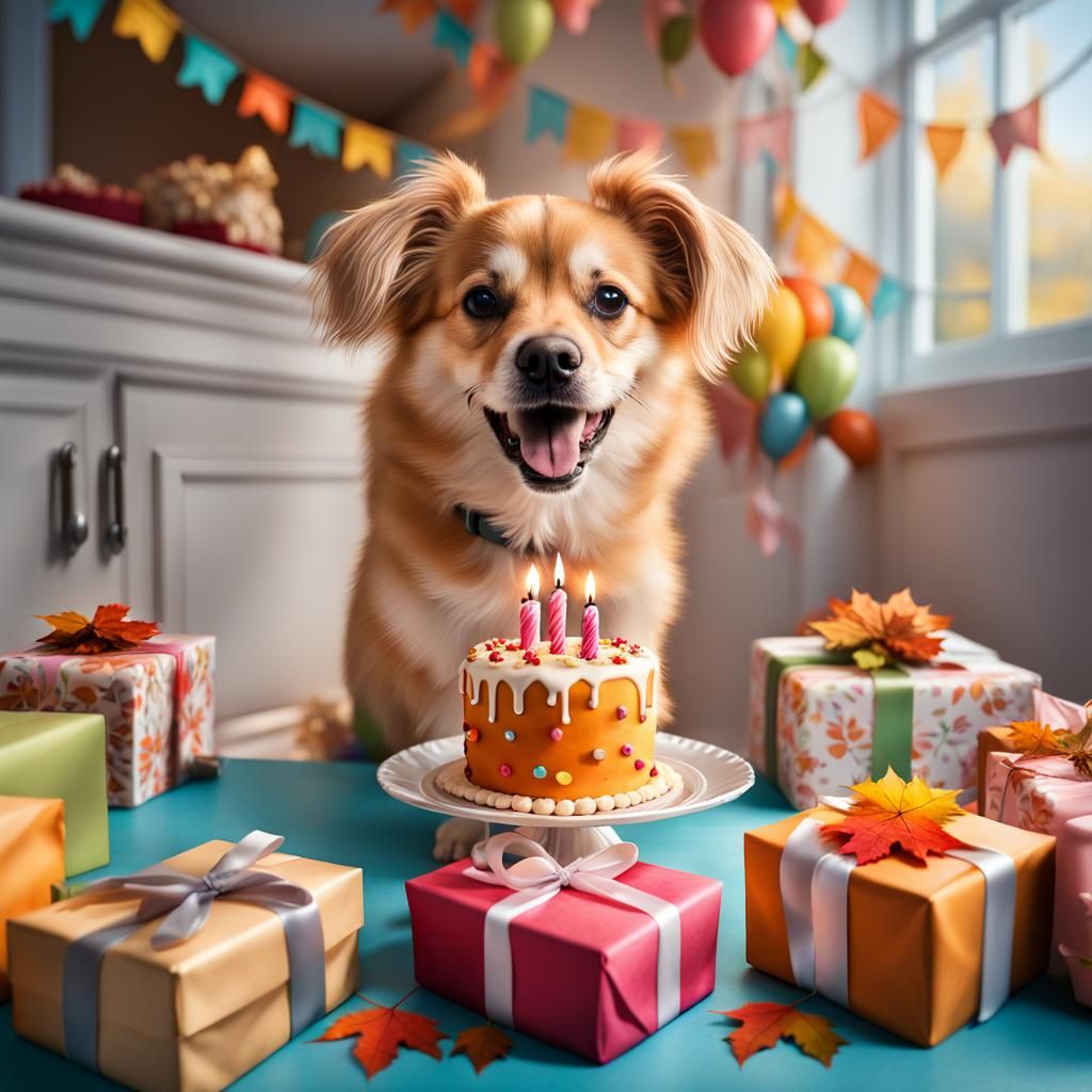 Ballerina Dog's 9th Birthday Celebration