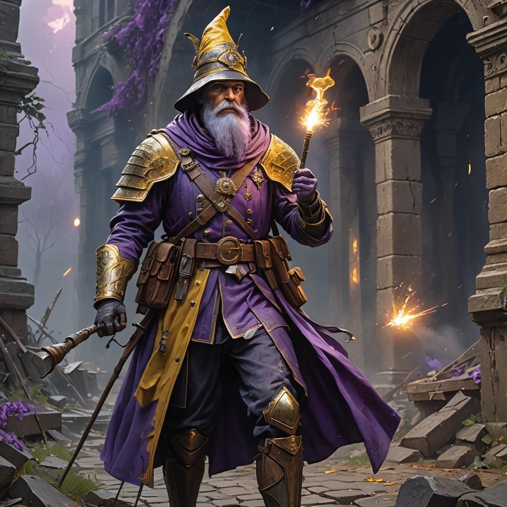 WWI Wizard Soldier Concept Art