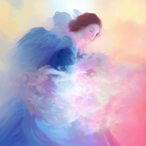 Renaissance Couple Illuminates Warehouse with Lantern