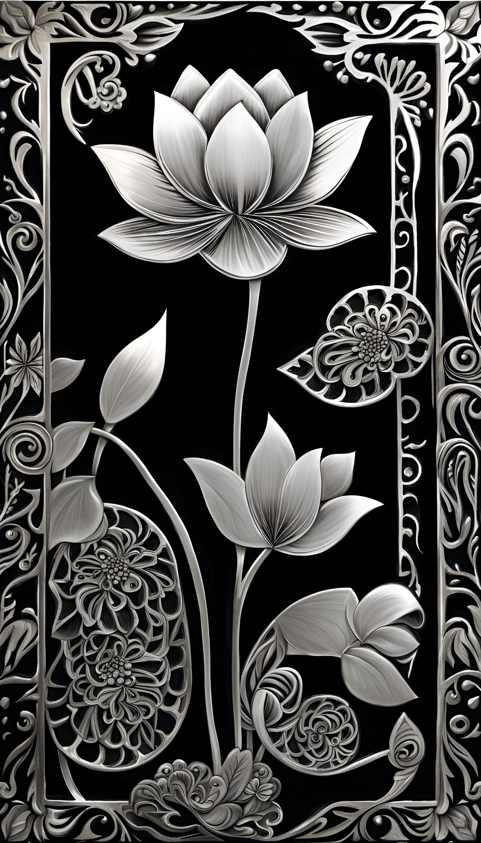 Flowers and Butterflies Series