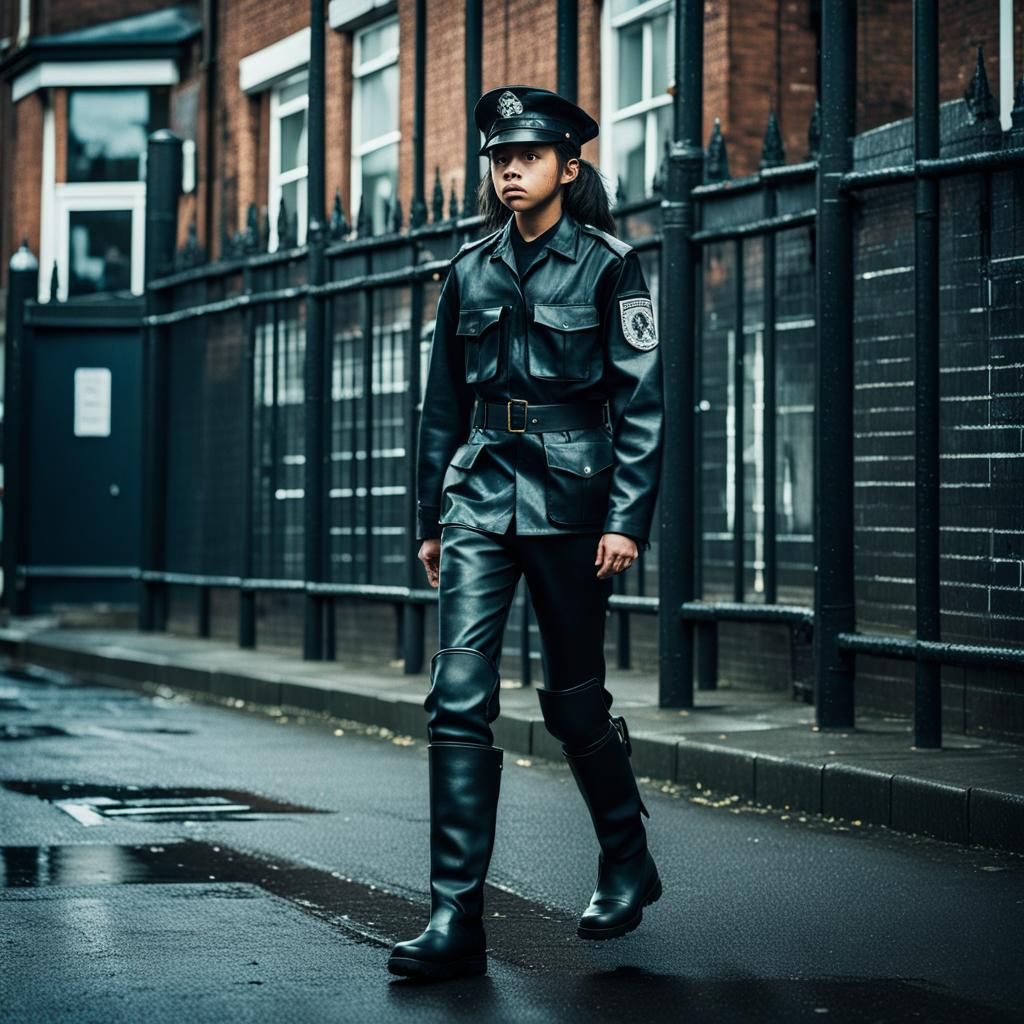 Jenna Ortega as Prison Guard in Riot Scene