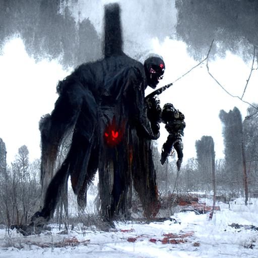 Sinister World War 3 Greg Rutkowski Style