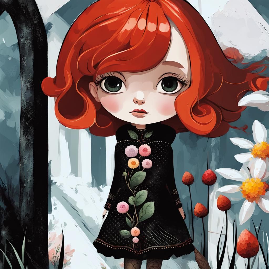 Joyful Flower in Florabunda Style