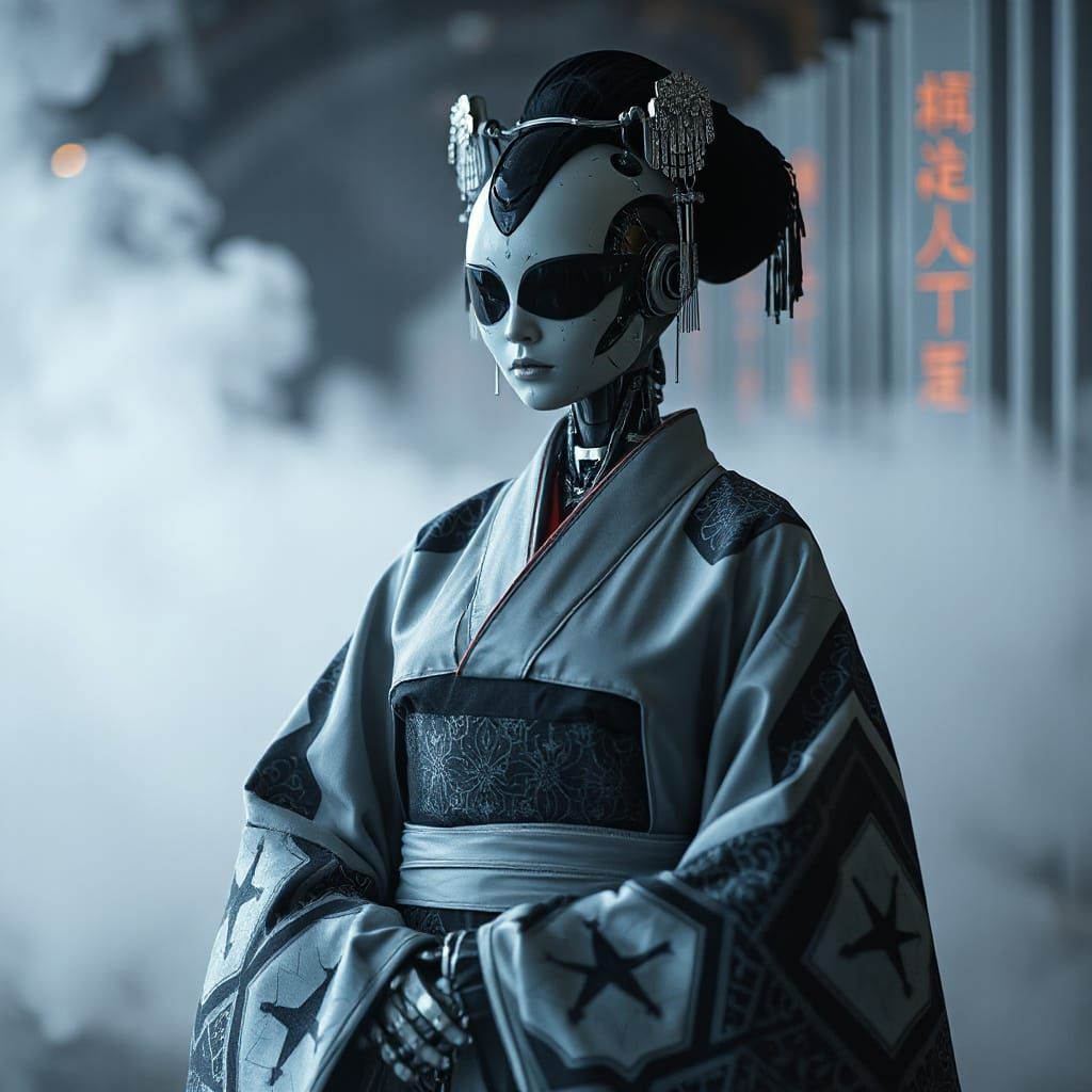 robotic geisha