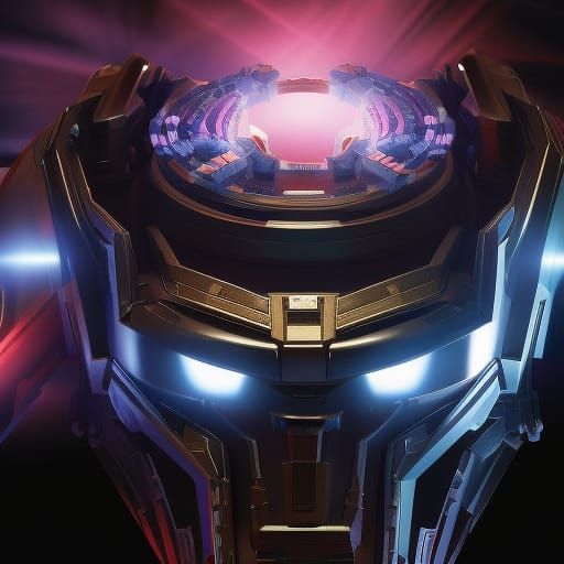 Hyperrealistic Galactus in Vivid Colors, 8k Resolution