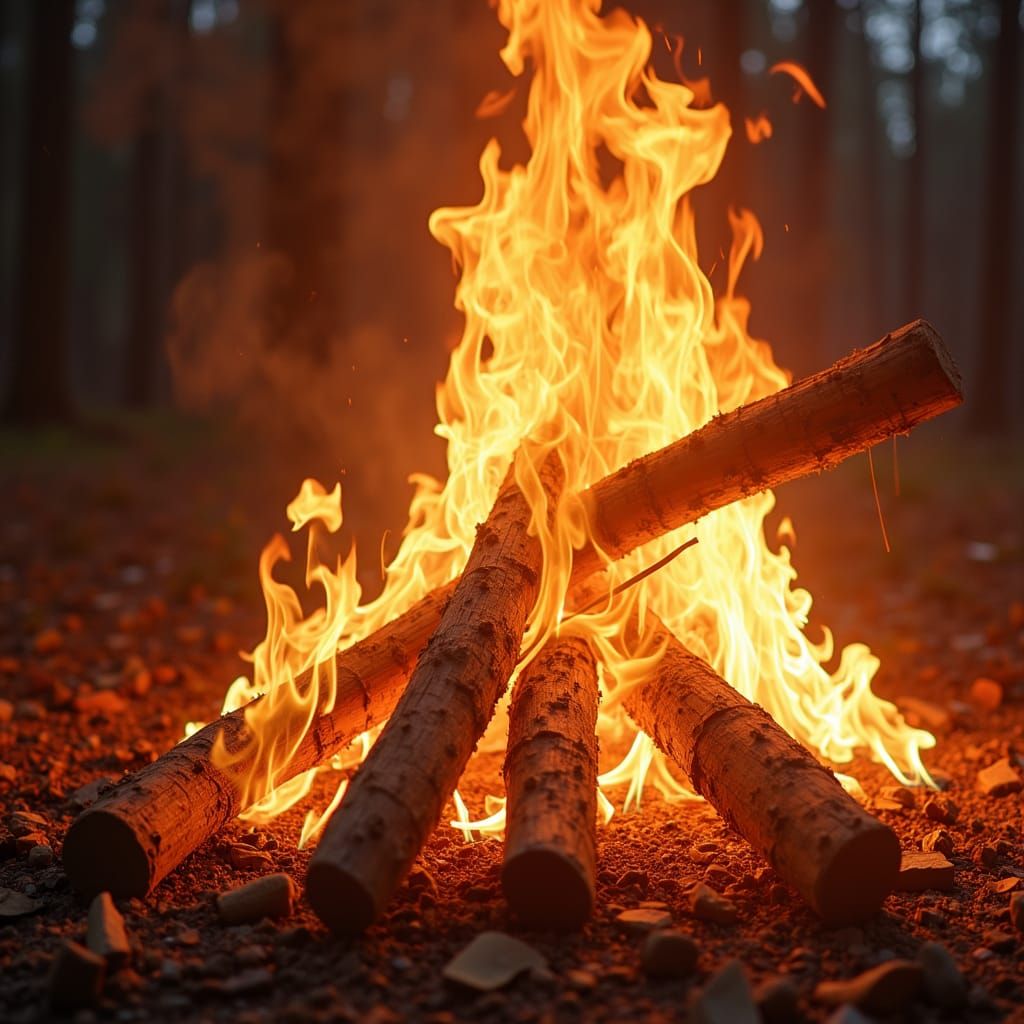 I don't want to set the world on fire. I just want to start ...