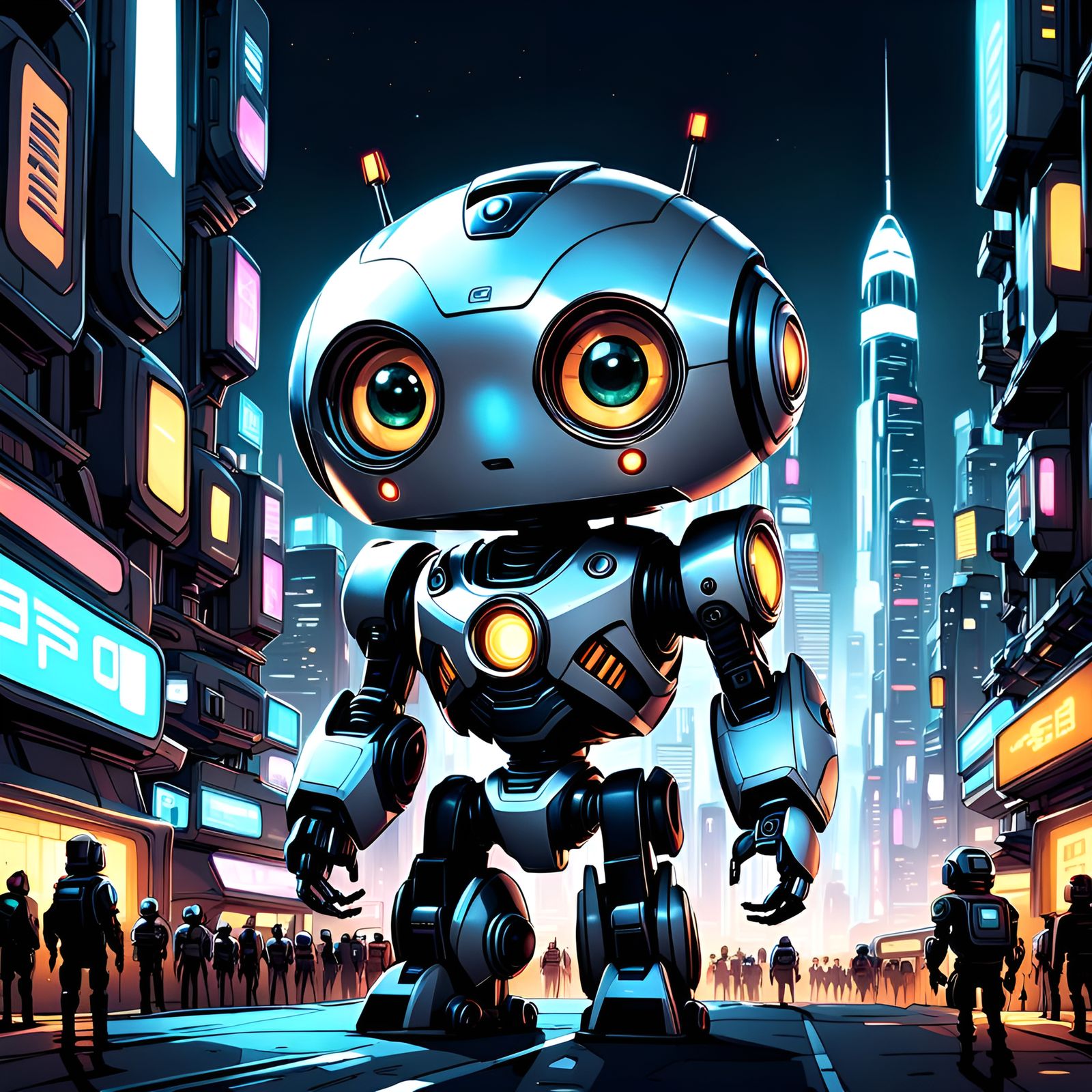 ROBOTIC Futuristic City