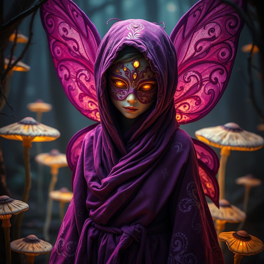 Pink Mask Fairy