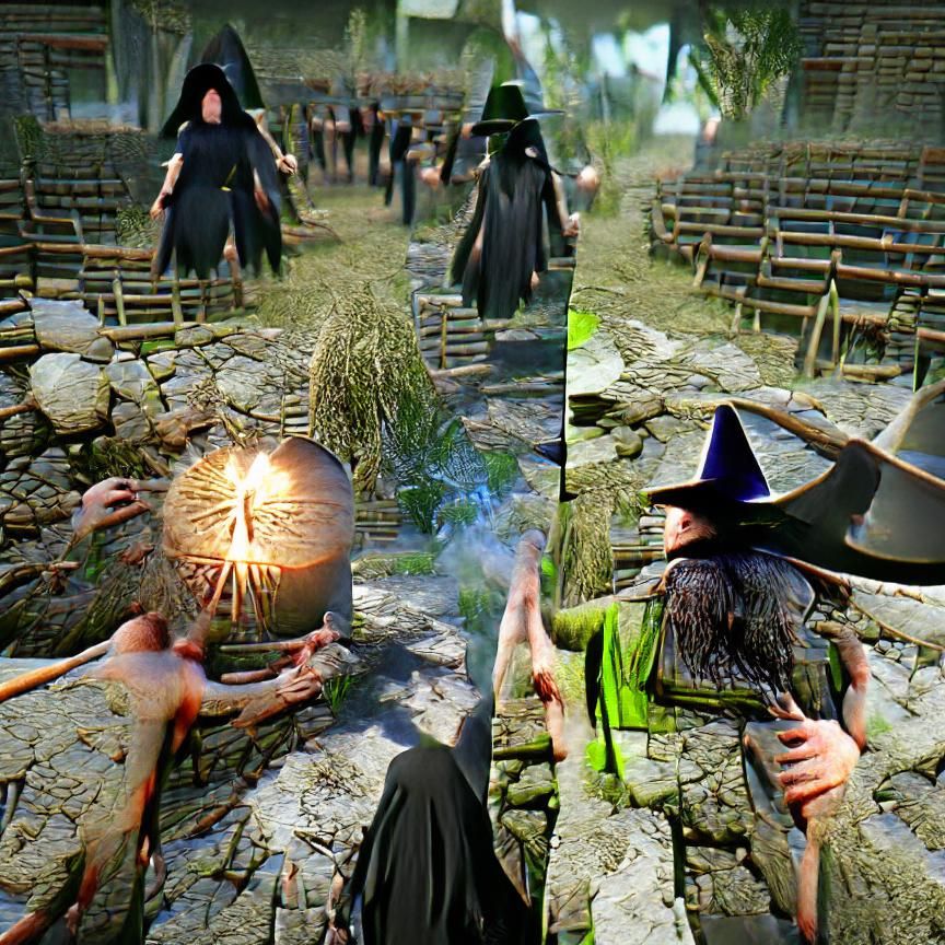 Cult Leader Versus Witch in CryEngine