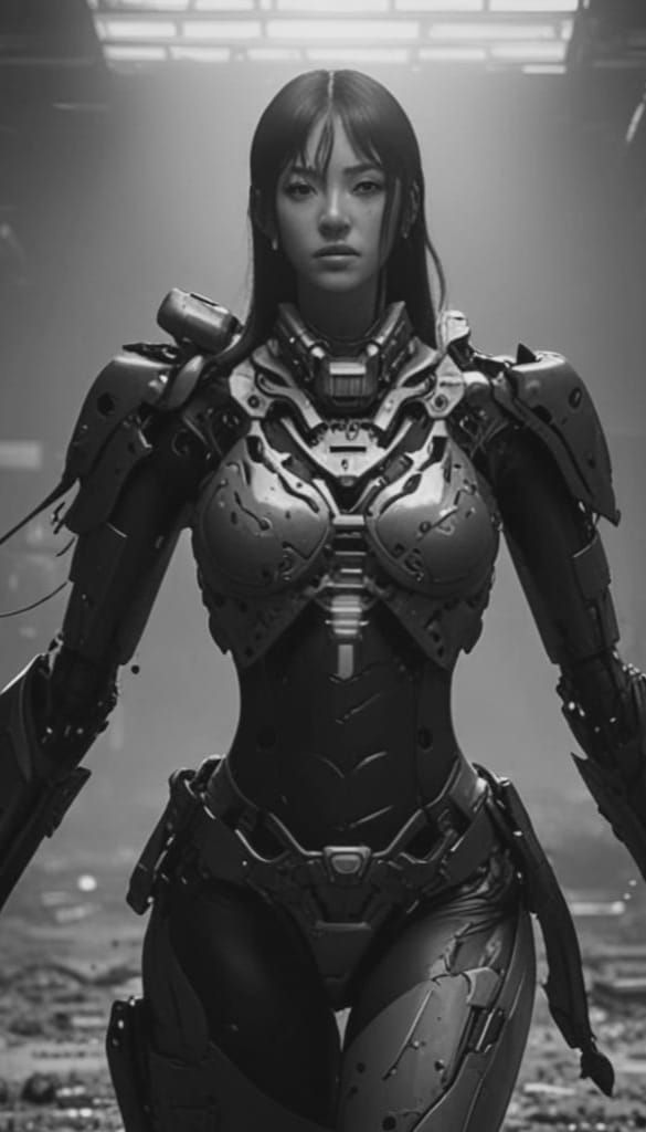 Kai Brickle, B & W study