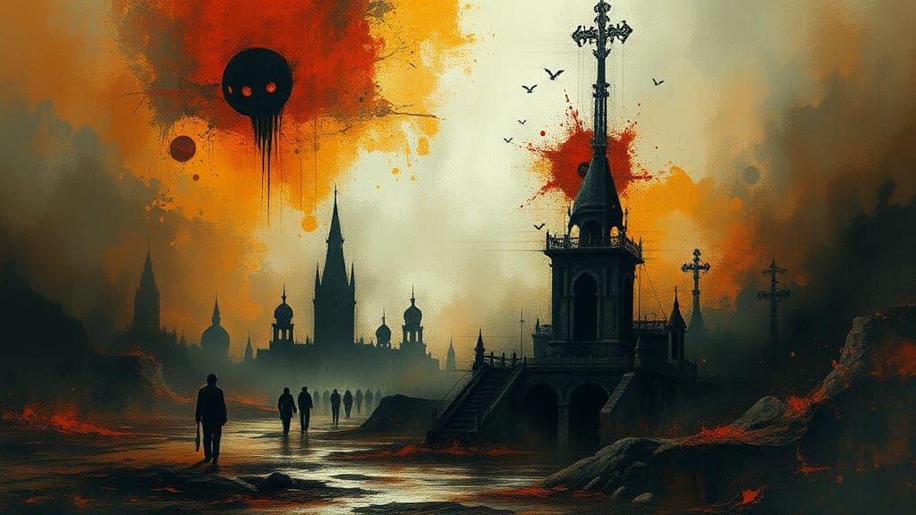 Surreal Dreamscape of Extremism in a World of Deception