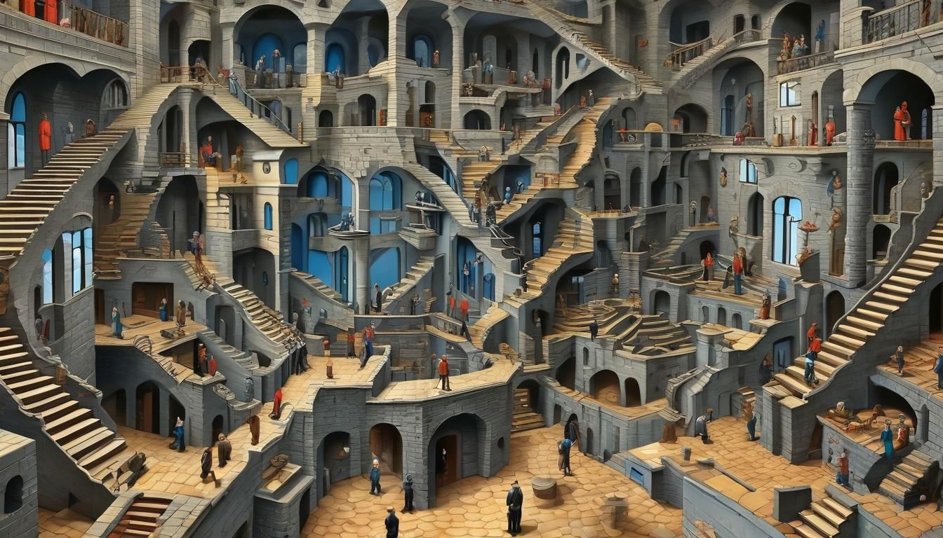 Surreal 3D Magical Moments Inspired by Masters