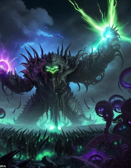 Epic Battle: War-Scarred Hero Faces Cosmic Doom