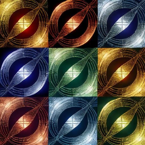 Jewelled Egyptian Butterfly in Photorealistic Fractal Style