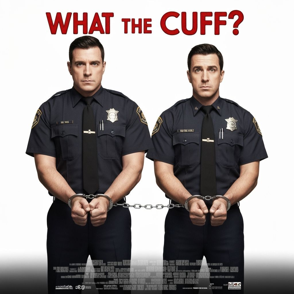 Buddy Cops Movie Poster: Two Cops Handcuffed Together