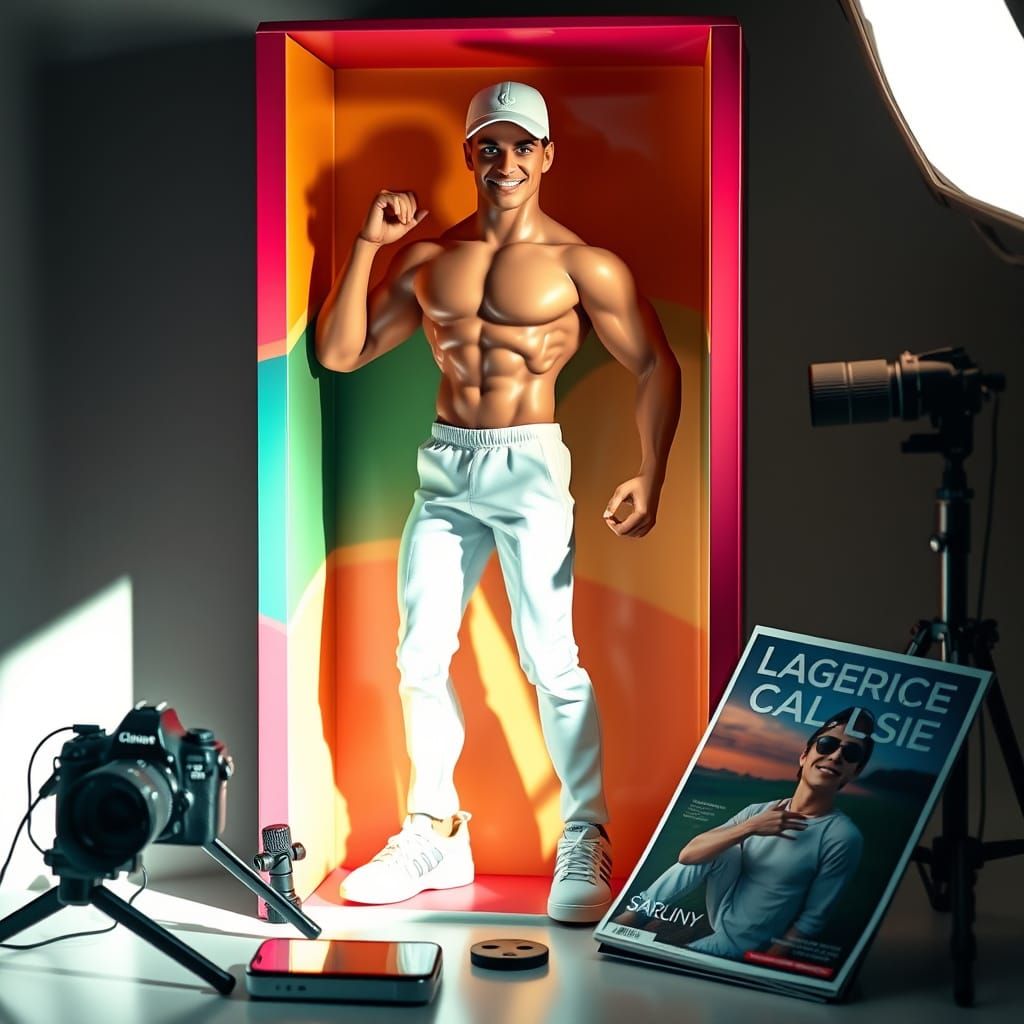 Confident Action Toy in Vibrant Packaging