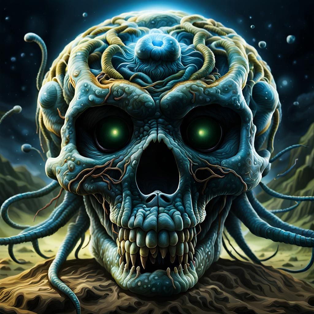 Microscopic Parasites: A Colorful Microscopic View