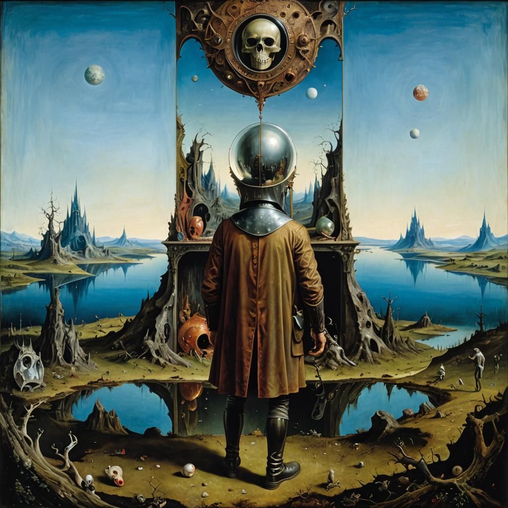 Surreal Reflection: An Alternate Reality as Mixed Media