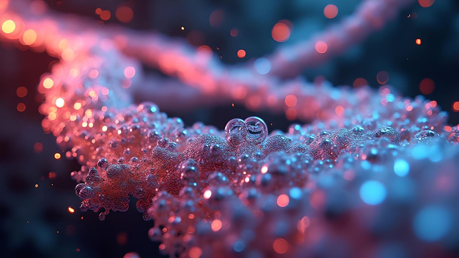 Abstract EDM Clip in Futuristic Fractal Design