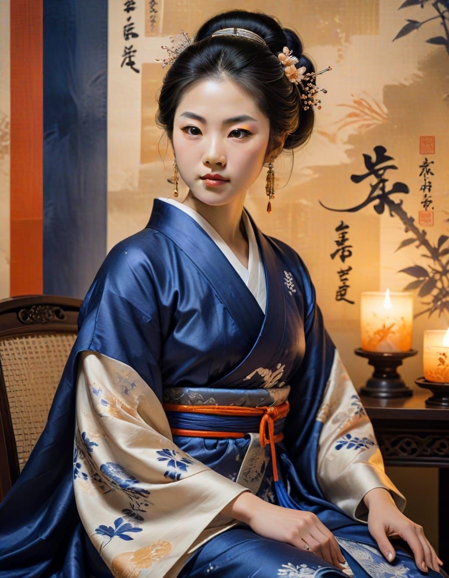 Queen Himiko Holds Court in Yamatai Kingdom