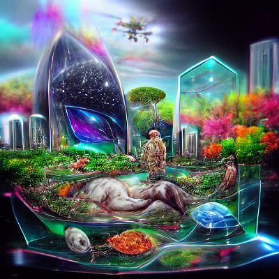 Utopian Future in Harmony with Nature