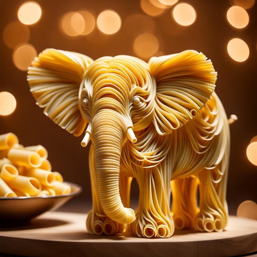 Pasta elephant