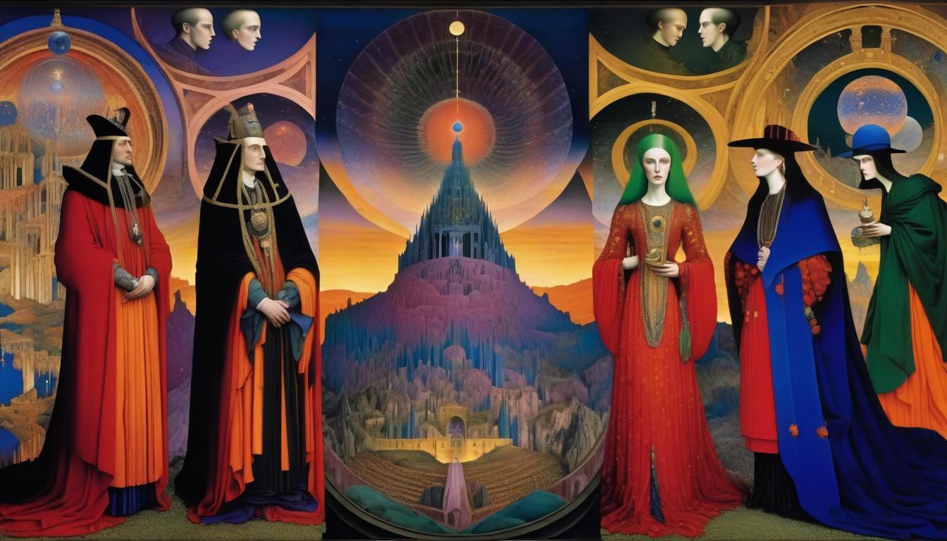 Mysticism Through The Ages: Surreal Masterpiece