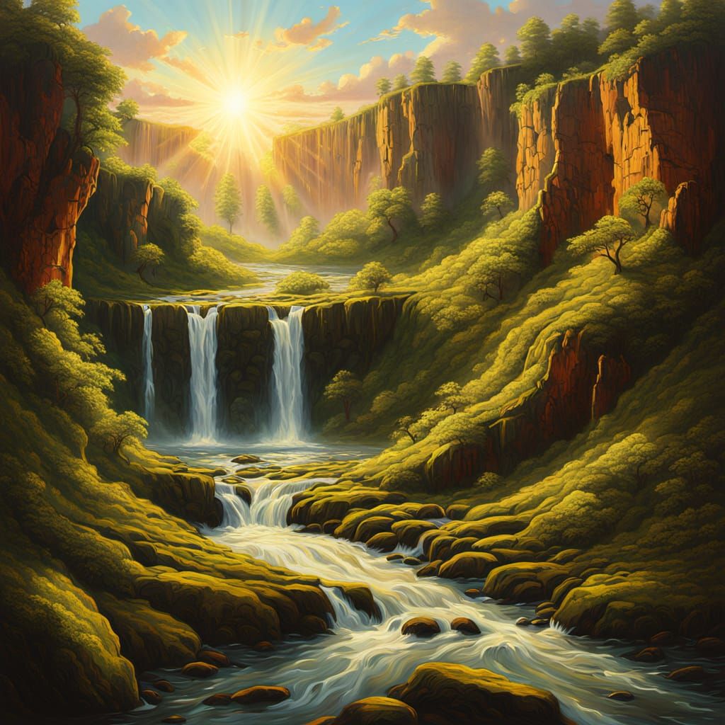 Surreal Autumn God Reveals Winter Landscape