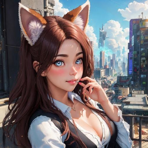 AI Interpretation of 'Like the View?'