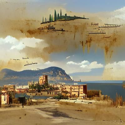 Fallout-Inspired Post-Apocalyptic Cityscape