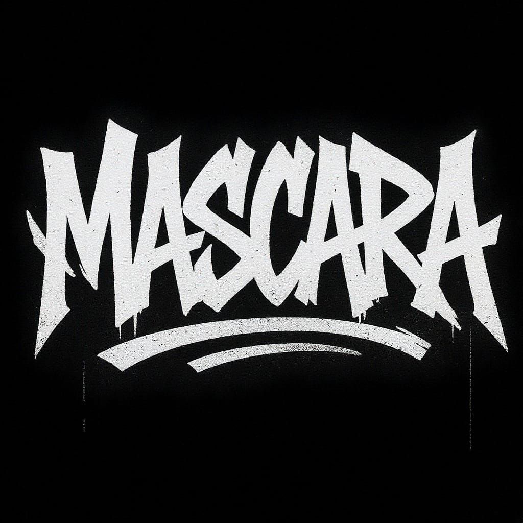 MASCARA Graffiti Art in Rapcore Style