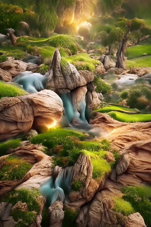Enchanting 8k Fantasy Landscape
