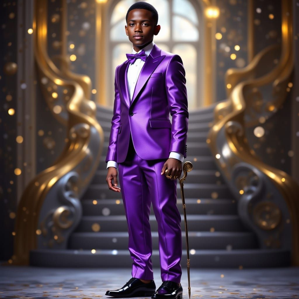 A Young Black Dandy in Elegance